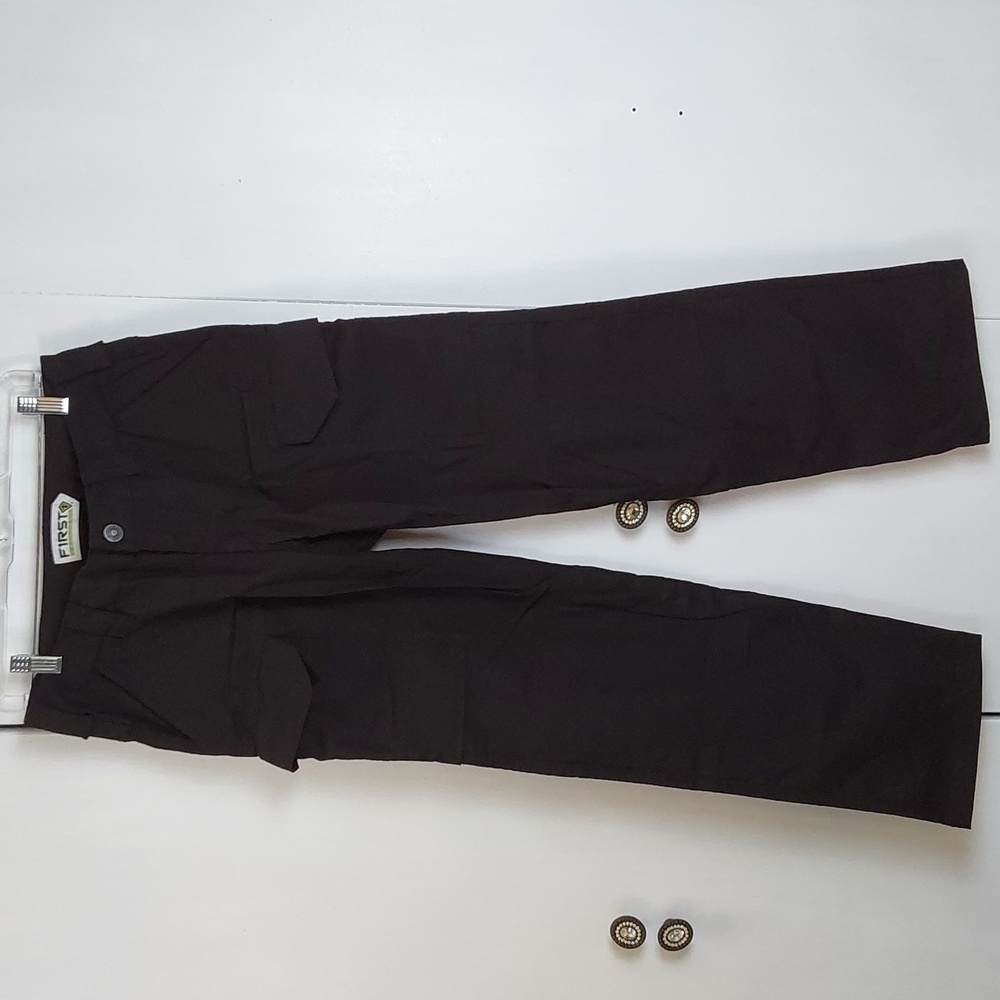 First Tactical- Womens Black Heavy duty Combat pants/Cargo Police Security Sz.8